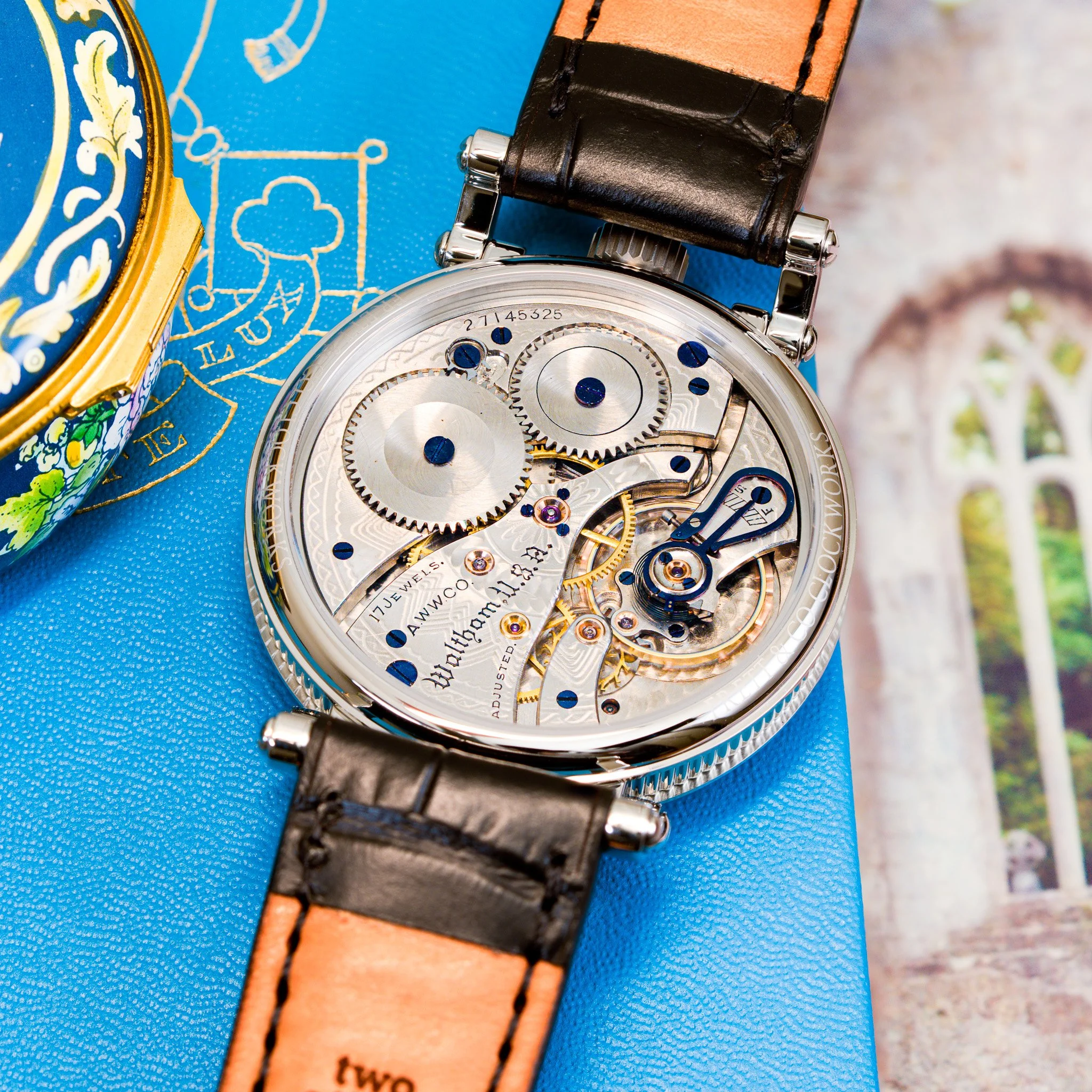 Waltham pocket watch conversion — Frett & Co Clockworks